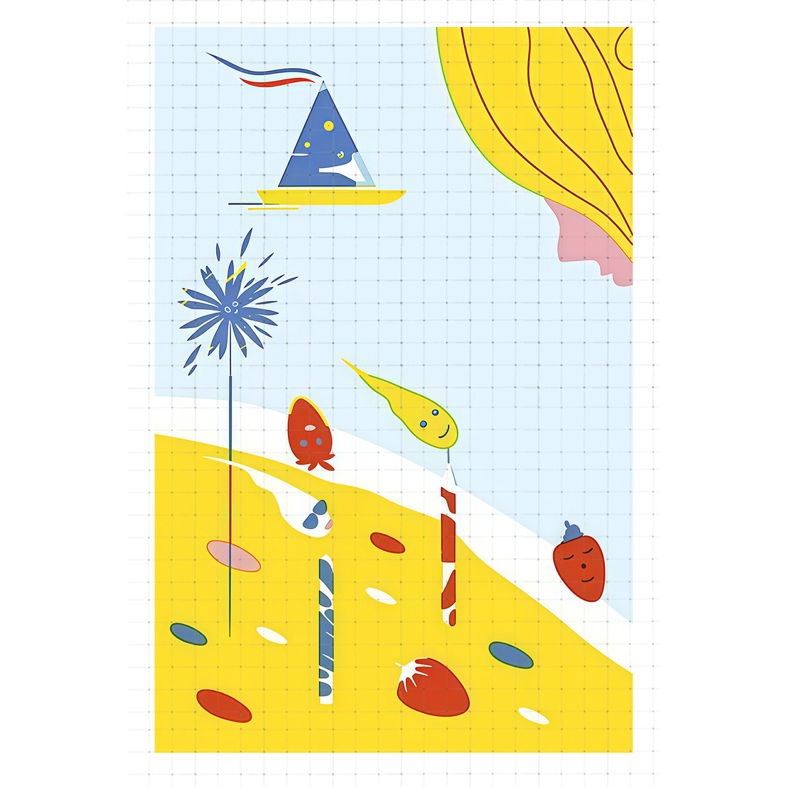 gykp6382生日通用卡片贺卡折卡迷你折卡小卡片空白卡片留言卡,淘宝优惠券,粉丝福利购,淘宝优惠卷