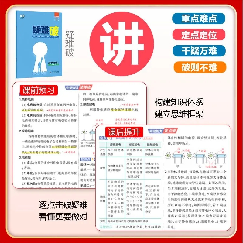 五年高考三年模拟高一高二上册下册数学物理化学生物必修选择性必修第一册第二册人教A版 5年高考3年模拟高中同步练习册五三 - 图1