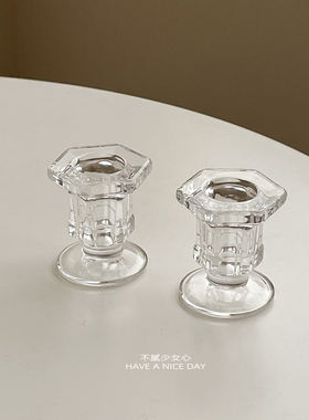 经典复古蜡烛浪漫情调彩色螺旋长杆氛围家用生日烛光晚餐无烟无味
