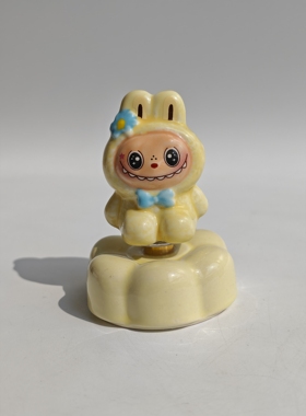 淄博陶瓷 陶瓷转转 网红转转摆件 拉布布陶瓷摆件 拉布布转转