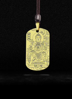 赌神韩信吊坠赌王吊牌偏财神挂件
