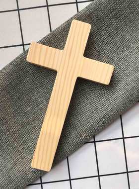 【松木小、斜边方边JS晨星等系列十架】义树家木艺工艺品壁饰墙挂