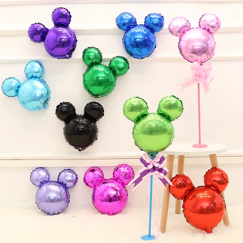 Mickey Header Balloon Table Плавание детей детьми мини -тематическая вечеринка Disney Mini Party