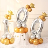 Цифровой 0-9 Balloon Pillar Road Gide