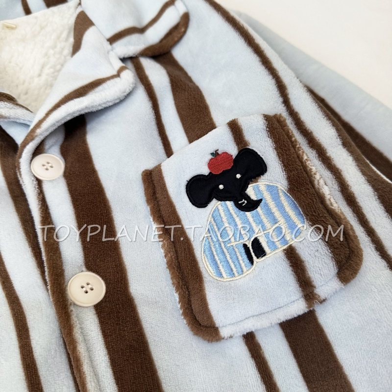 温暖小象 |秋冬加厚保暖羊羔绒男女士情侣睡衣长袖长裤家居服套装,淘宝优惠券,粉丝福利购,淘宝优惠卷