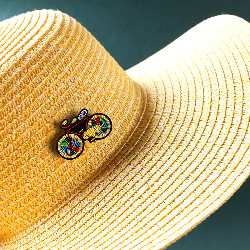 自行车胸针设计感小众高档精致衣服配饰别针徽章防走光爱心胸针扣,淘宝优惠券,粉丝福利购,淘宝优惠卷