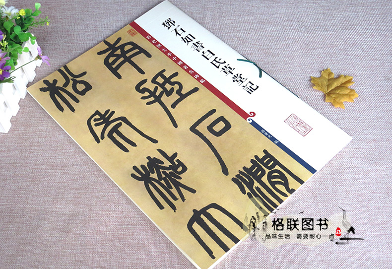 正版包邮邓石如书白氏草堂记彩色放大本中国碑帖繁体旁注篆书毛笔字帖碑帖孙宝文上海辞书出 - 图0