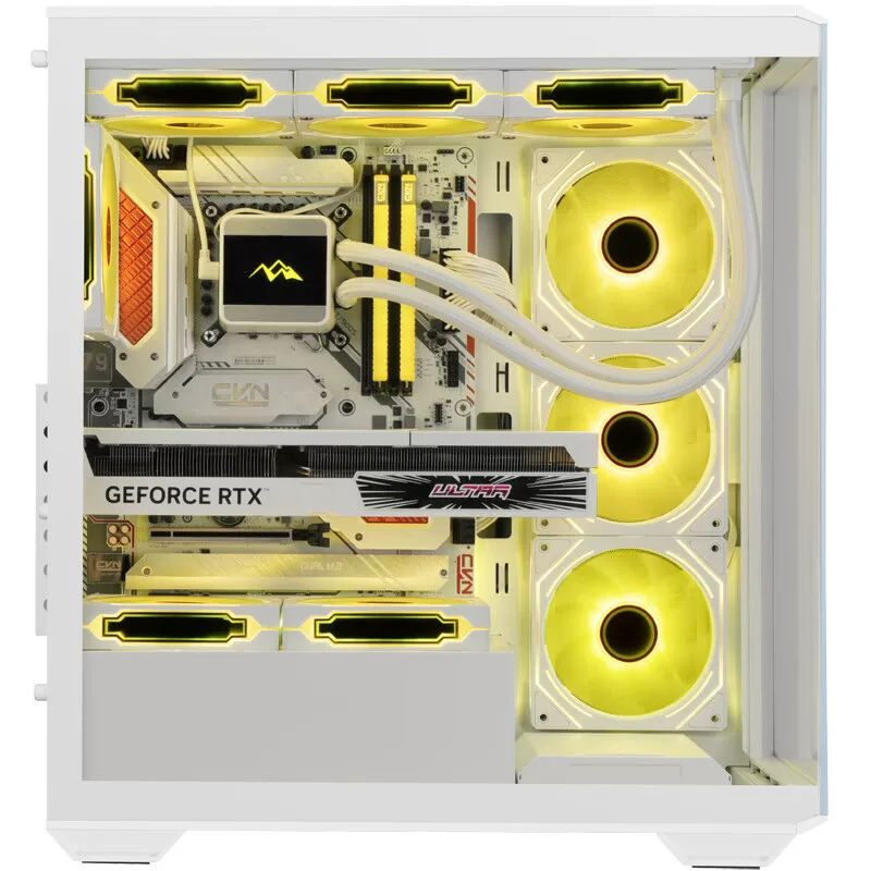 Красочный хост 230F i5 12400 13400F 13600kf RTX5060Ti/RTX5060/RTX5070 графическая карта сборка diy установка настольный компьютер семейный комплект машина