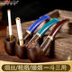 Hewang three-purpose pipe portable old-fashioned handmade sandalwood pipe thick and thin tobacco pipe for men with a full set of accessories