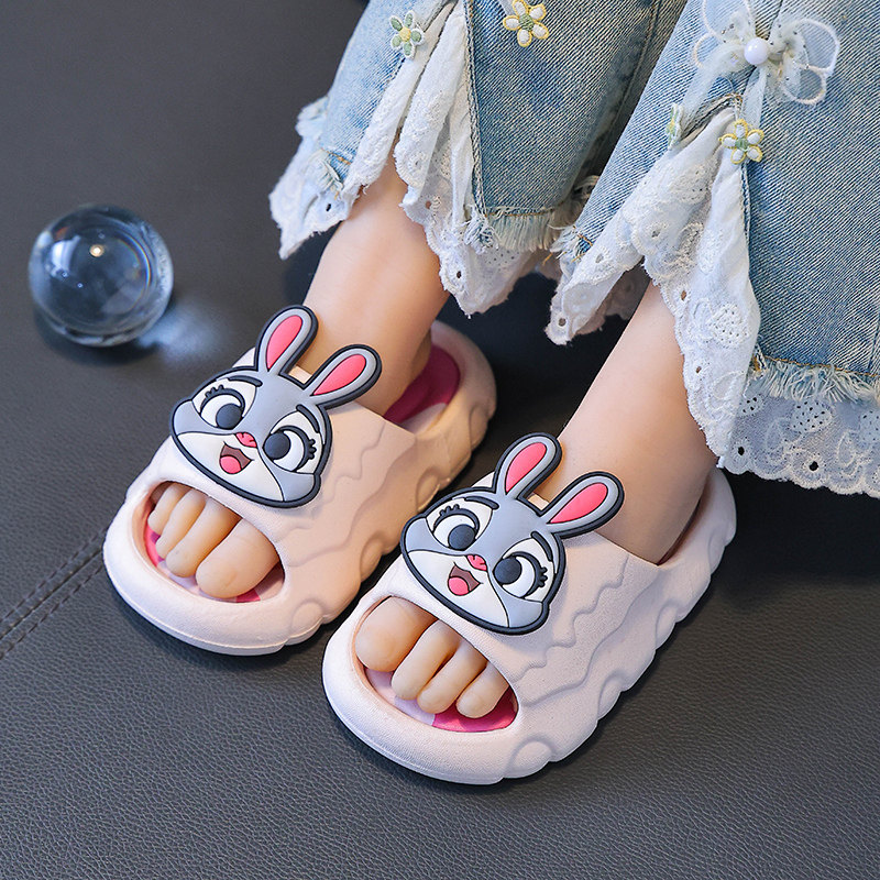 朱迪兔儿童拖鞋夏1-8岁男女童PVC软底防滑居家外穿凉拖疯狂动物城,淘宝优惠券,粉丝福利购,淘宝优惠卷