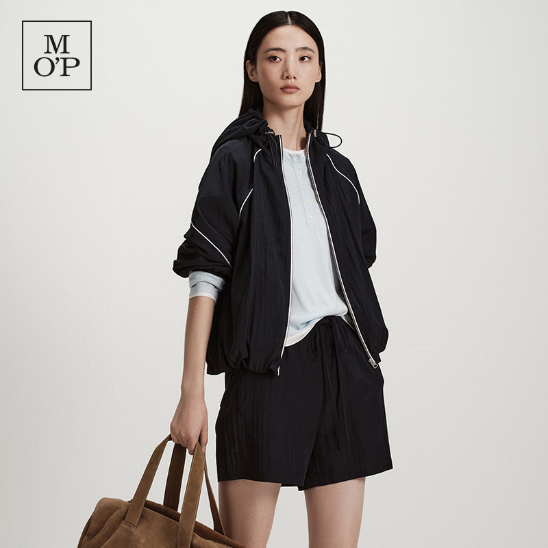 Marc O'Polo/MOP2026春季新款运动设计感短款连帽外套女户外夹克,淘宝优惠券,粉丝福利购,淘宝优惠卷