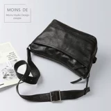 Японская кожаная сумка на одно плечо, сумка через плечо, из натуральной кожи