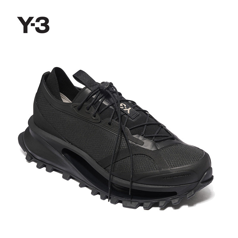Y-3/Y3山本耀司黑色增高复古男女同款缓震运动鞋子JQ0198,淘宝优惠券,粉丝福利购,淘宝优惠卷