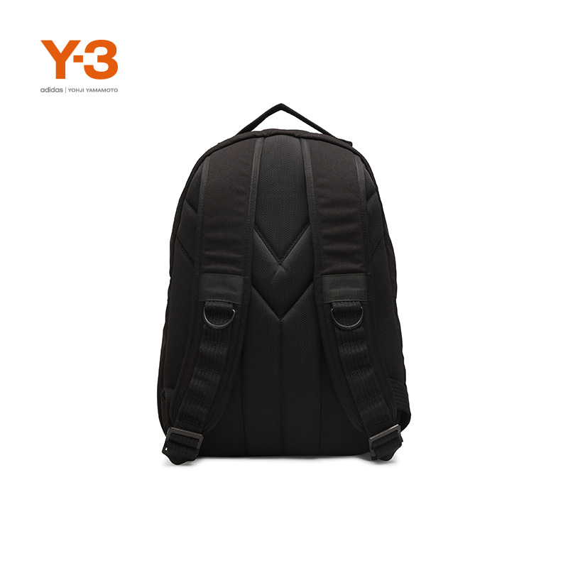 Y-3/Y3山本耀司新款背包字母情侣款运动印花休闲拉链双肩包IJ9881-图0