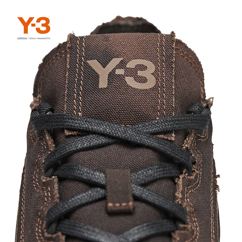 Y-3/Y3山本耀司2024新款男女同款鞋子休闲鞋系带运动鞋板鞋IG4084 - 图3