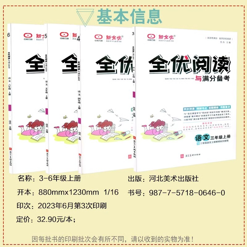 2024春新全优阅读与满分备考小学三四五六年级上下册语文人教版同步专项阅读理解训练答题模板单元期末高频考题中教万联考题集训 - 图1