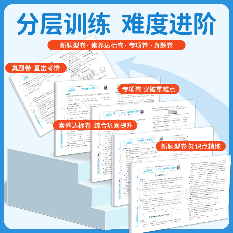 正版】阳光同学全优好卷四年级上下册试卷语文数学英语全套部编版人教北师苏教版小学测试卷单元期末同步训练题练习册考试测试卷子