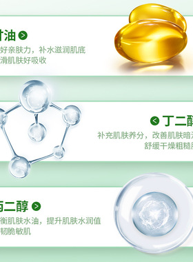 芦荟胶正品保湿补水去闭口收缩