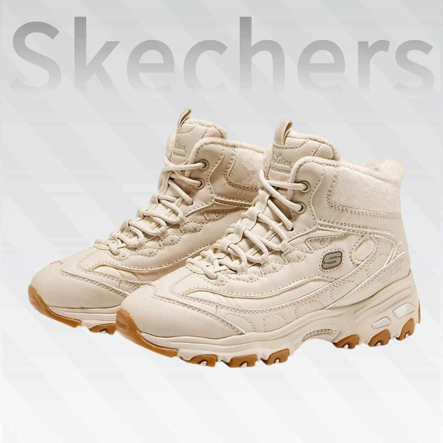 Skechers斯凯奇2026女士轻质吸震舒适潮流秋冬款加绒老爹鞋169076,淘宝优惠券,粉丝福利购,淘宝优惠卷