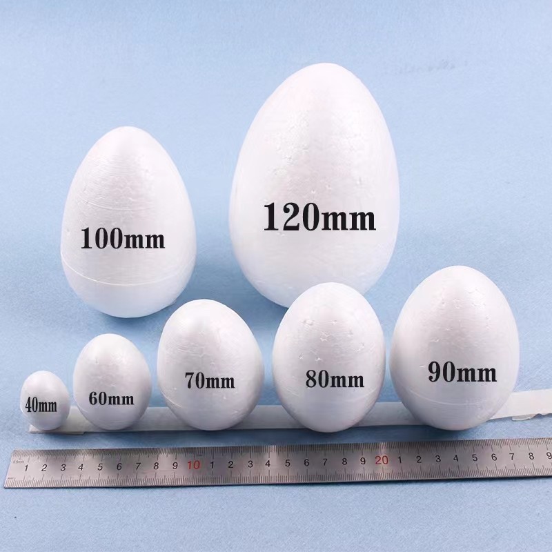 泡沫蛋鸡蛋型水滴形保丽龙球椭圆型泡沫球幼儿园绘画手工DIY花心,淘宝优惠券,粉丝福利购,淘宝优惠卷