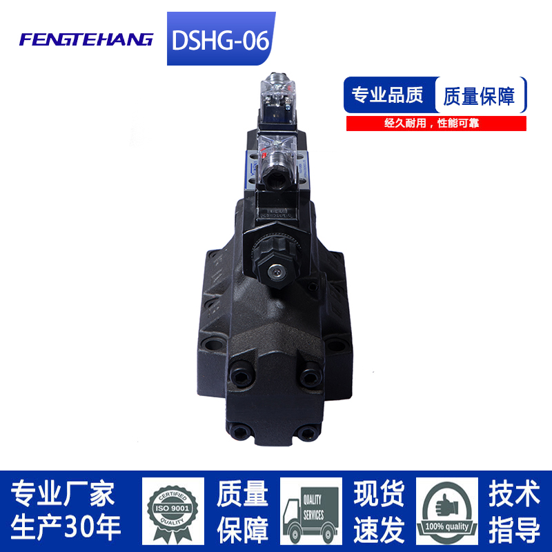 FTH 电液换向阀DSHG-06-3C4/3C2/3C60-T-D24/A240-N - 图0