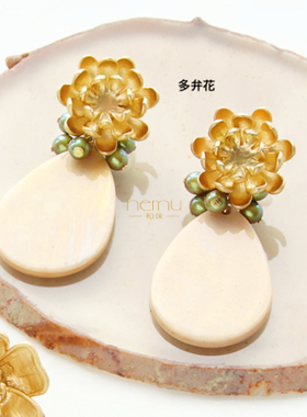 捷克进口绿色荧光珍珠全孔DIY
