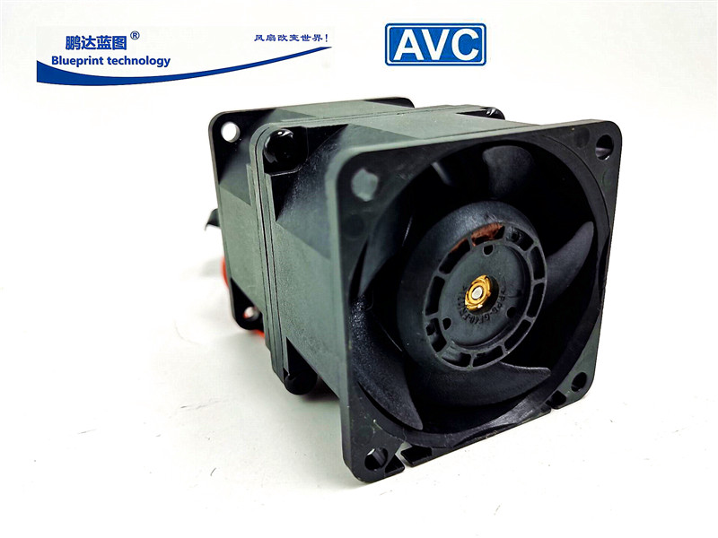 全新AVC双滚珠6CM DFPA0676B2U大风量12V5.24A服务器6076散热风扇 - 图3