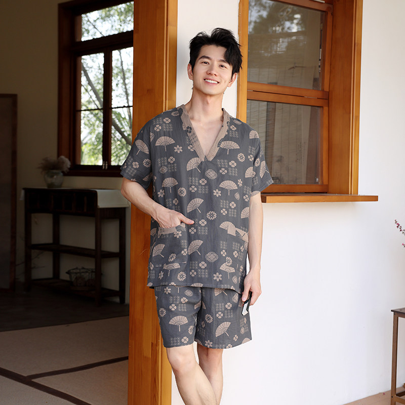 高档汗蒸服大码男女情侣洗浴服足浴足疗浴衣浴裤短裤熏蒸按摩桑拿,淘宝优惠券,粉丝福利购,淘宝优惠卷