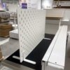 IKEA hole board desktop storage assembly