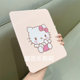 Hello Kitty 360 rotating ເຫມາະສໍາລັບ ipad8 ກໍລະນີປ້ອງກັນມີຊ່ອງສຽບປາກກາ 10.2 ນິ້ວ 2023 Apple Air345 tablet case 10.9 ນິ້ວ acrylic ຕ້ານການຕົກ 9.7 ນິ້ວ hard shell pro11 ນິ້ວ mini6