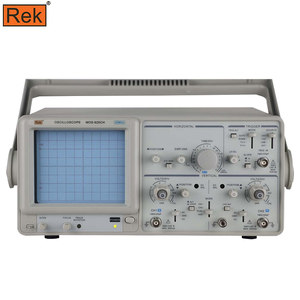 美瑞克Rek MOS-620CH双通道模拟示波器20M示波器 触发功能示波器