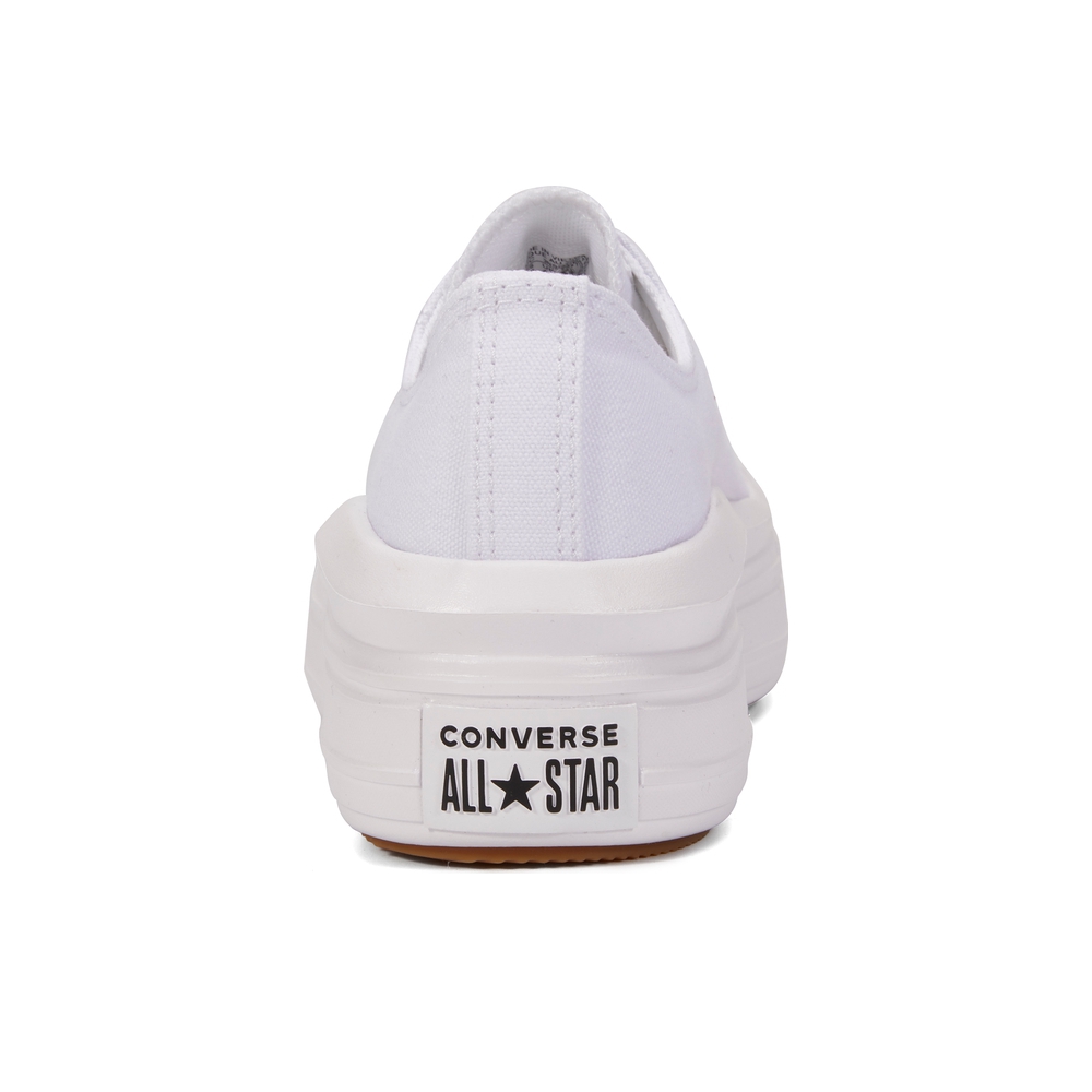 CONVERSE匡威帆布鞋女鞋春夏新款All Star Move厚底小白鞋570257C