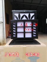 Outdoor Imitation Cloud Stone Wall Headlights Column Head Wall Lamp Square Pillar Lamp Gate Villa Guesthouse Courtyard Lamp View Lamp