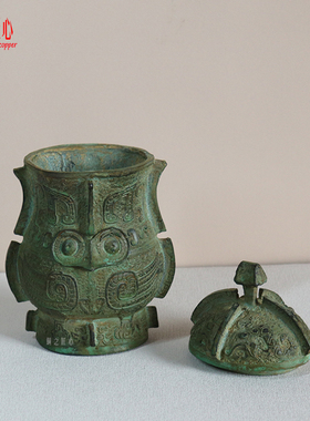 鸮元素收藏品展览勇猛智慧机敏