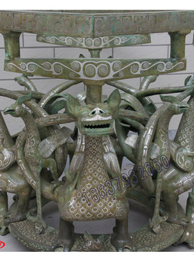 客厅茶几礼品摆件仿古青铜器