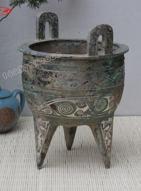 摆件礼品香炉仿古青铜器