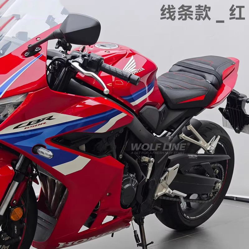 适用本田CB650R/CBR650R 19-25款 改装加高座包运动坐垫改软减震 - 图2