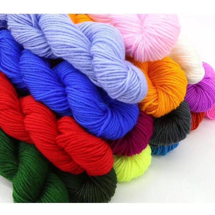 腈纶毛线团中粗线手工diy编织钩针勾棉拖鞋坐垫玩偶晴纶宝宝毛线,淘宝优惠券,粉丝福利购,淘宝优惠卷