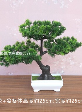 室内小盆景桌面茶几酒柜仿真花