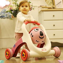 Hot pin chart 2021 new baby walkway car anti-type leg children multifunction anti-turn male girl trolley 0