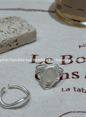 925银戒指 【设计款漩涡】高级感气质百搭简约戒指银饰0314