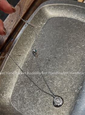 链子925银 JIUJIU【超韩螺旋实心百搭链】百搭简约项链装饰品0307