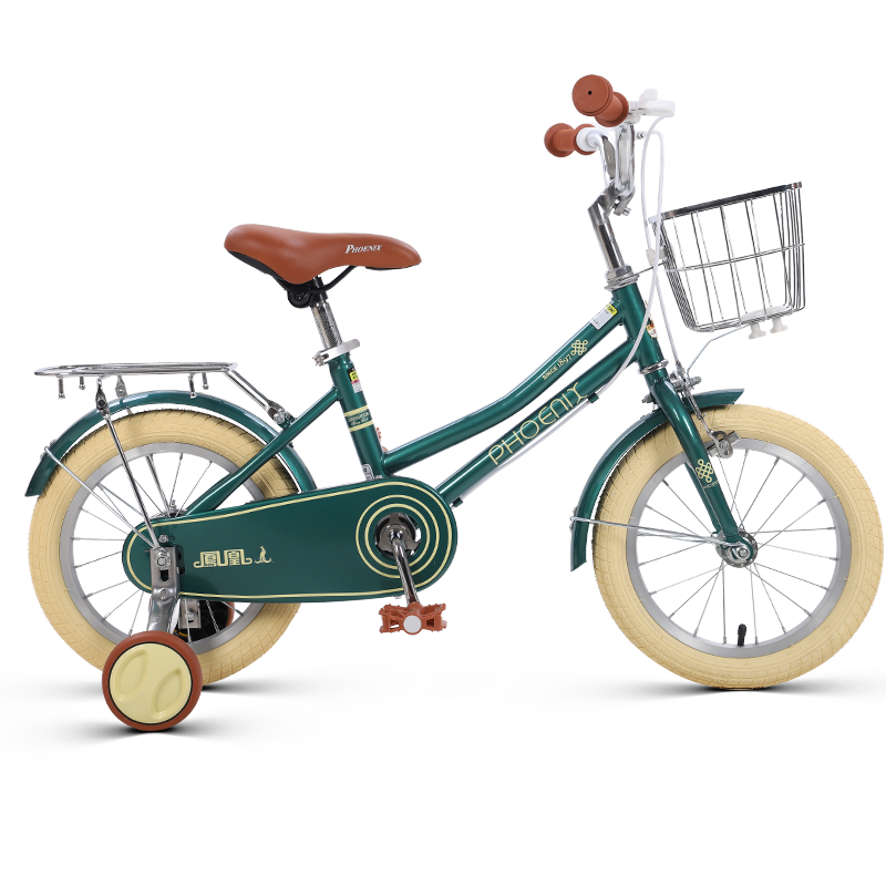 凤凰自行车儿童男女通用辅助轮单车2-3-4-5-6岁小孩宝宝脚踏车