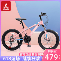 Phoenix Children Bike 22 Inch Variable-speed Mountain Bike 8-10-12-year-old CUHK Twin Disc Painstaking Shock Absorbing Student Car