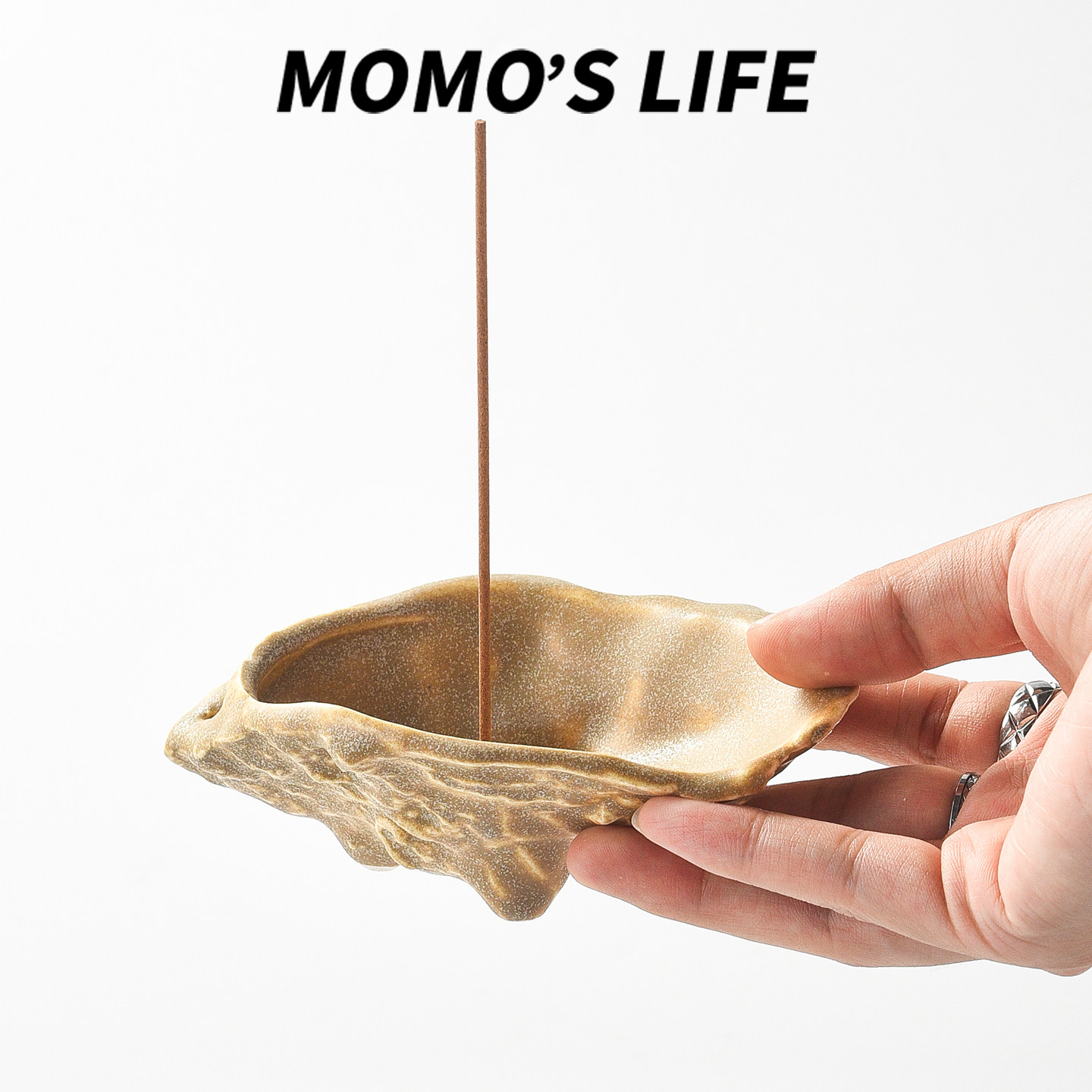 侘寂风香插高级感小香炉小众线香底座小巧山峰香插香盘香薰摆件,淘宝优惠券,粉丝福利购,淘宝优惠卷