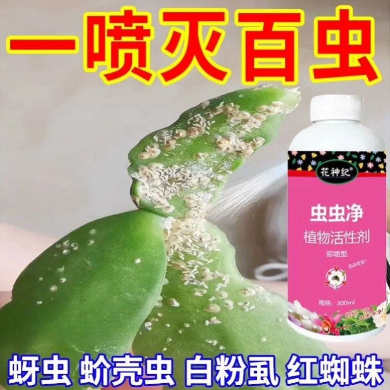 花卉杀虫剂植物土壤灭花盆小飞虫药月季花草除虫虫净家用室内喷雾-图2