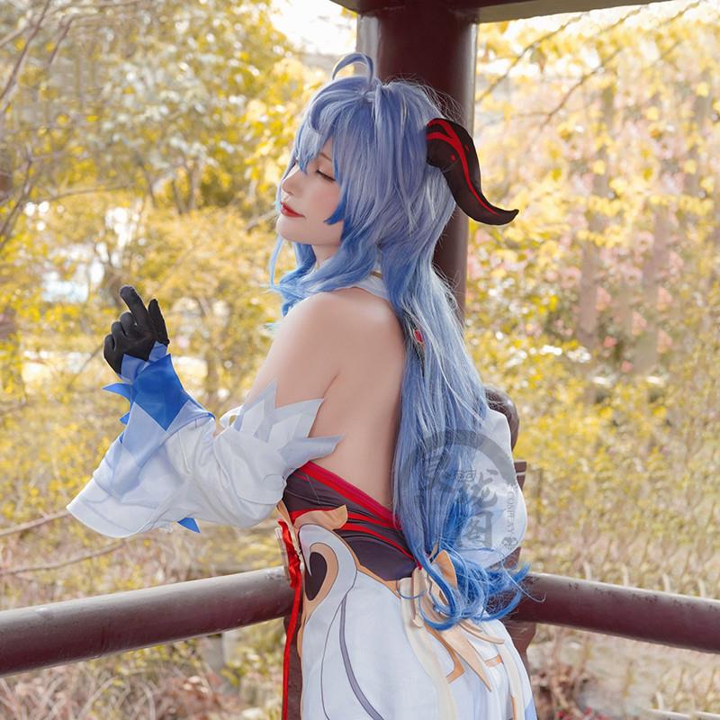 原神cos服 甘雨cosplay服装全套二次元游戏套装女 - 图1