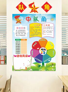 教室班级文化卫生学习园地墙贴画