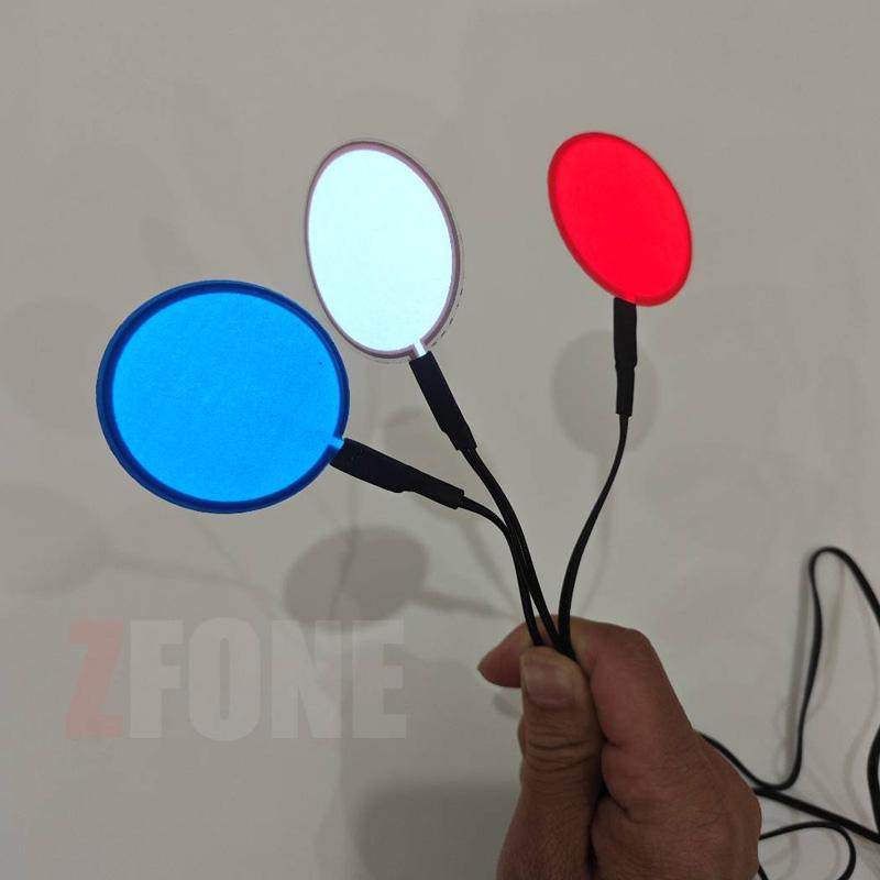 圆形LED冷光片发光片超薄发光板电池款冷光灯片柔性异形定制灯板,淘宝优惠券,粉丝福利购,淘宝优惠卷