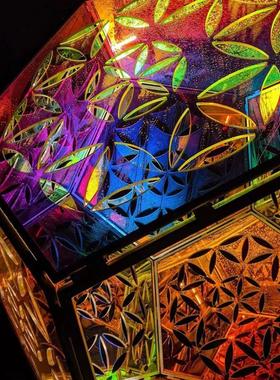 户外花灯镂空发光大型玻璃钢雕塑古镇广场夜景异形景区装饰摆件